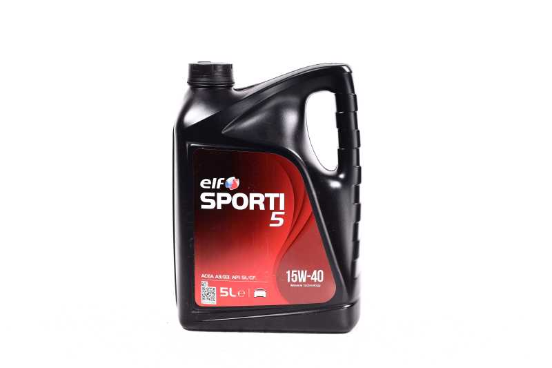Олива моторна ELF SPORTI 5 15W-40 (Каністра 5л)